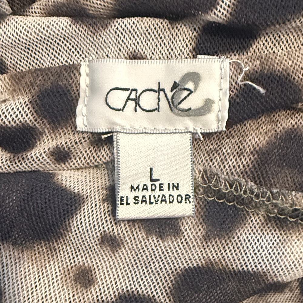 Y2K Cache Mesh Cheetah Tiered Mini Skirt - Picture 3 of 3